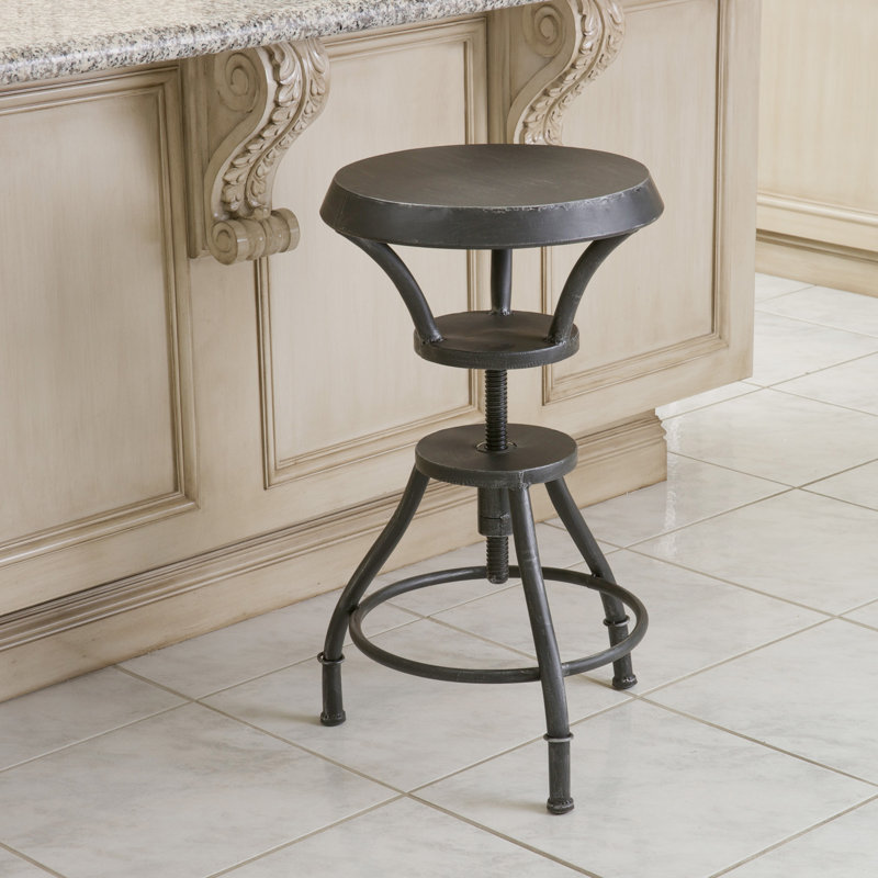 Tabouret de bar pivotant à hauteur ajustable Baulch