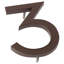 l 4 pi 5 po x Numéro de maison à fixation flottante-36537954-36537960