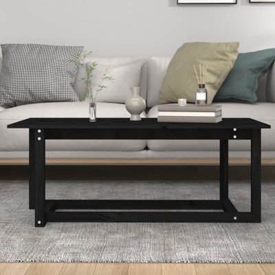 Kamyle Solid Wood Four Leg Coffee Table