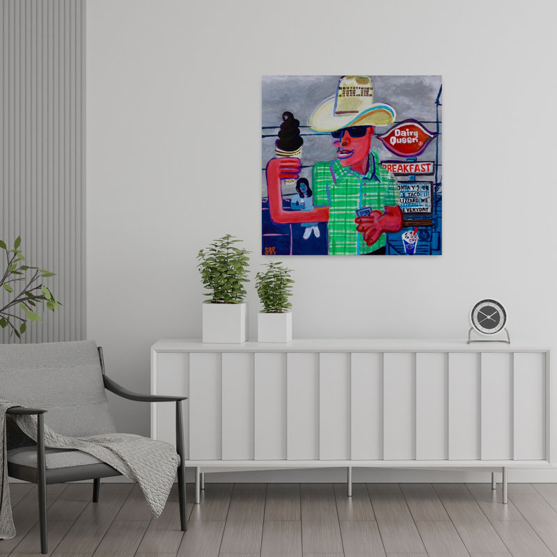 Art contemporain Art contemporain, H 36 po x l 36 po