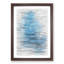 Blue Ripples in Abstract - Picture Frame Graphic Art Print-55679334-55679335