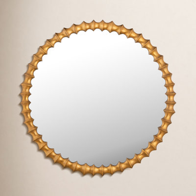 Whitby Mirror Aged Brass