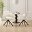 51cm H Fabric Upholstered Metal Upholstered Back Armchair in Beige-767664972