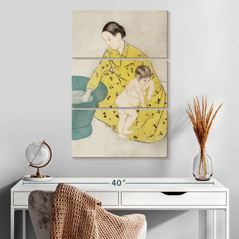 Leisha le bain 1890-1891, H 32 po x l 20 po