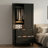 71" Tall Metal Wardrobe With 2 Drawers & Hanging Rod – 2-Door Storage Closet For Bedroom, Laundry Room & Office-352480503