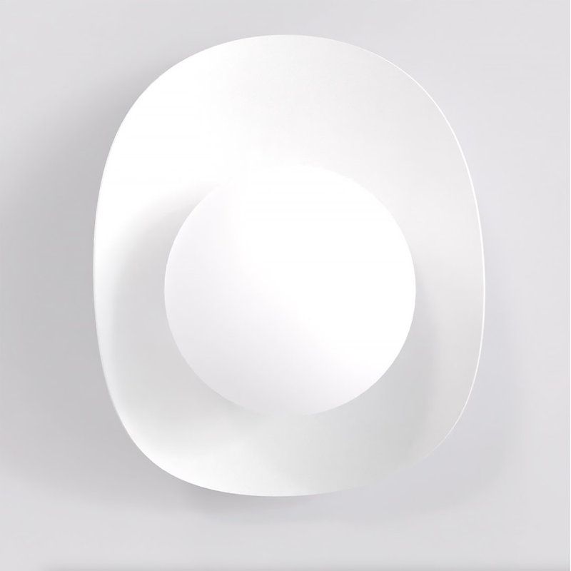 Anjeanette Flush Mounted Sconce, White