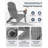 Lutie Foldable Outdoor Adirondack Chair-1474654638