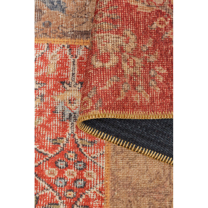 Tapis décoratif brun brun, Rectangle 8 pi 3 po x 11 pi 6 po
