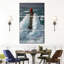 Tempête à la Jument, ensemble de 3 pièces sur toile-847908294