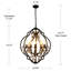 Lustre géométrique à 5 lumières Oelwein