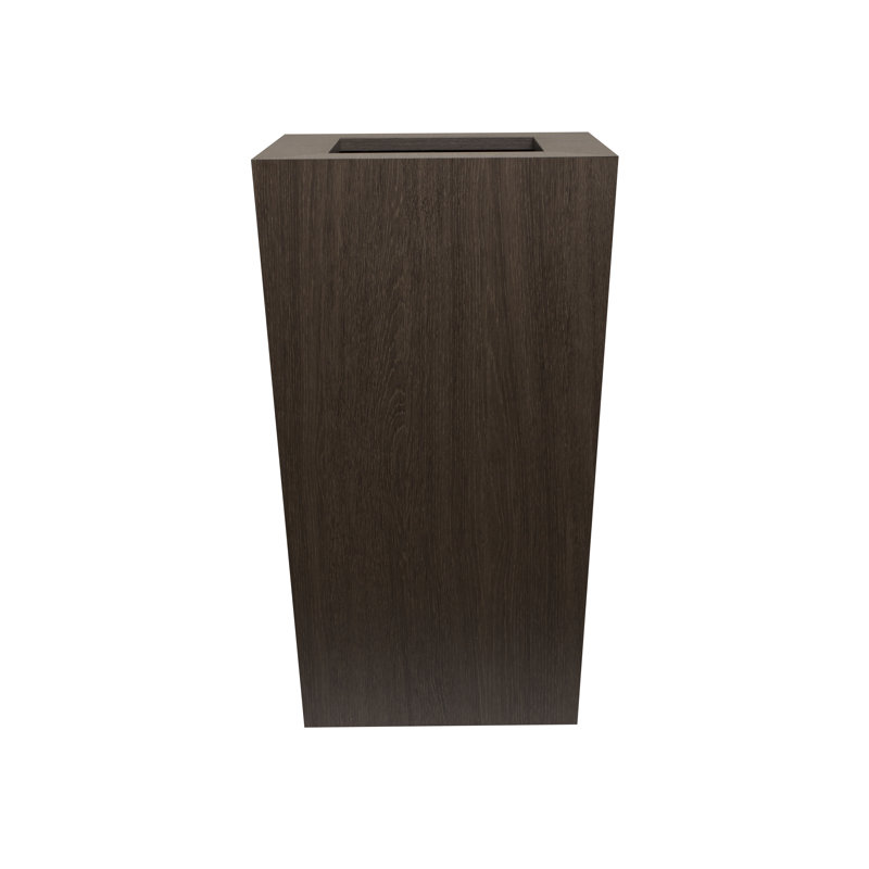 Mangels Wooden Self-Watering Planter Box, Dark, 80cm H x 44cm W x 44cm D