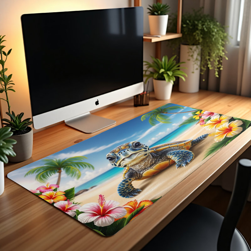 Polyester Desk Pad, 23.6x13.8