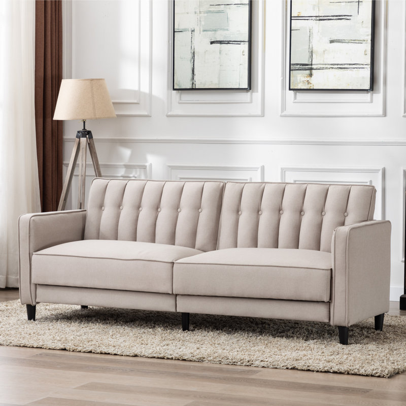 Canapé-lit 81 po, Beige