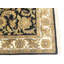 Tapis oriental noir 4 x 6 Agra Jaipur