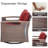 Outdoor Wicker Swivel Glide Chair Set with Cushions-550095443