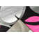 Mccampbell Abstract Pink/Black Area Rug