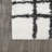 Arenal Geometric Grid Shag White/Gray Rug-1361746915
