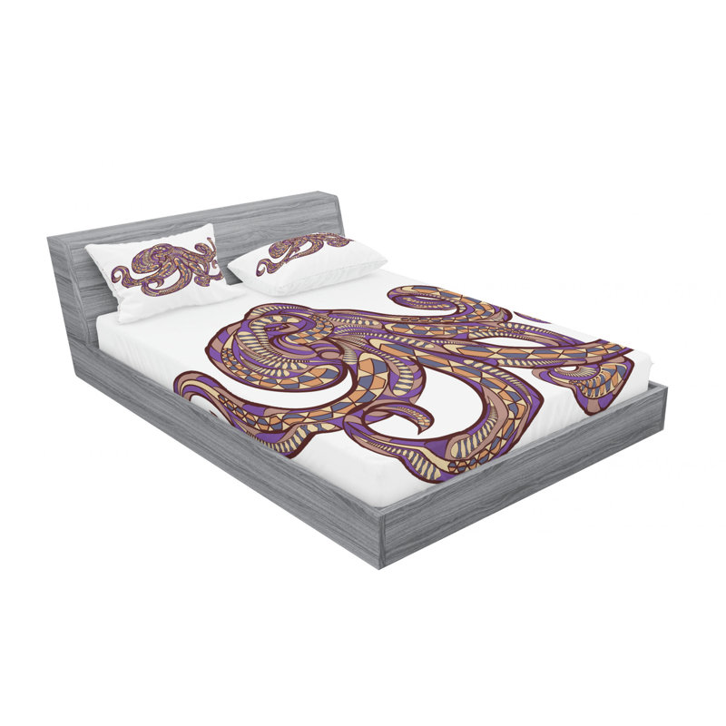 Microfiber Sheet Set, Full Sheet Set with Fitted Sheet