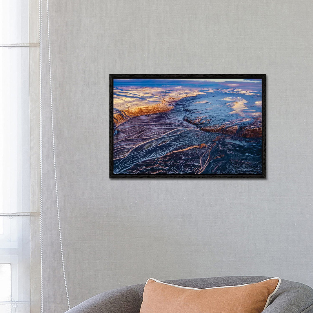 Glacial Landscapes, Vatnajokull National Park, Vatnajokull Ice Cap, Iceland. 1PC6