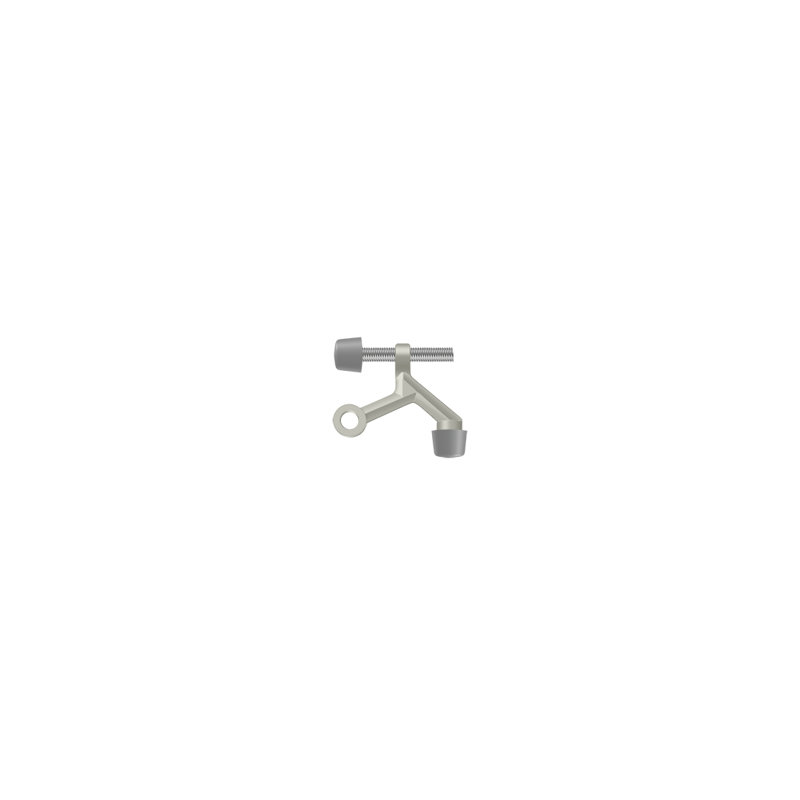 Deltana ZHP70U15 Hinge Pin Stop For Steel Hinges, Hinge Mounted, Zinc Die-Cast in Brushed Nickel, 64" H x 26" W x 26" D