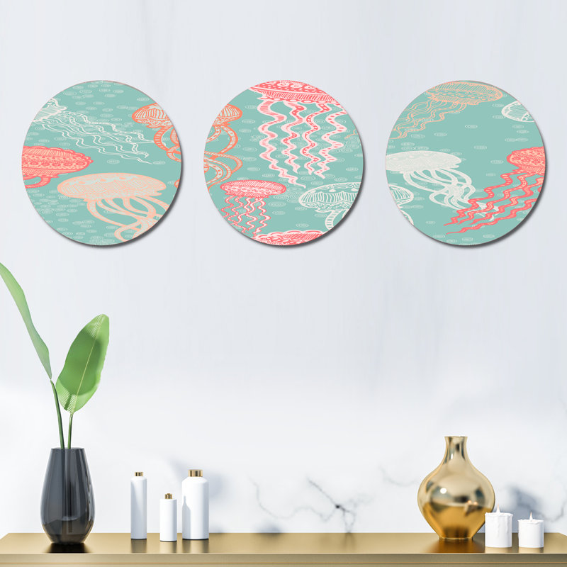 Ensemble de 3 décorations murales