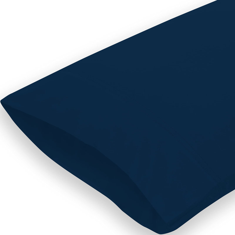 Royale Linens | Housse de coussin | Taies d'oreiller | Microfibre brossée infroissable et résistante à la décoloration | Doux et confortable | Taille de la taie d'oreiller