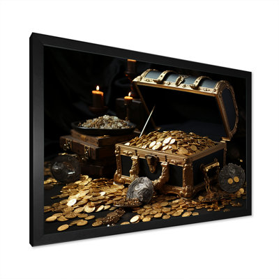 Pirate s Gold treasure 2 - art mural pirate