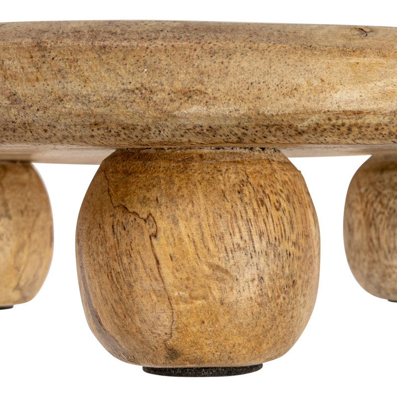 Balduino Wood Cake Stand