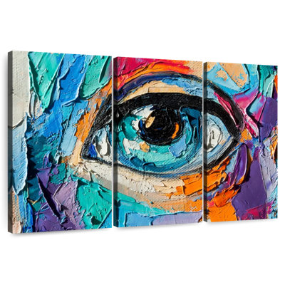 Leisha Abstract Eye Oil