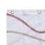 Croydex Shower Curtain with Pink Swirl Design - 100% Polyester with a Weighted Hem, Machine Washable and coated with Proseal for Water Repellence, 1800x1800mm
