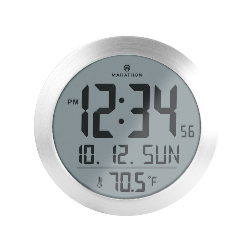Horloge murale 8,2 po Home, Noir