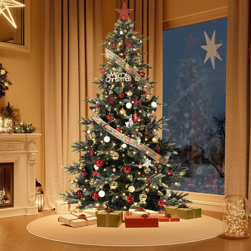 Christmas Tree, 198cm x 94cm