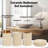 Ceramic bathroom accessory set