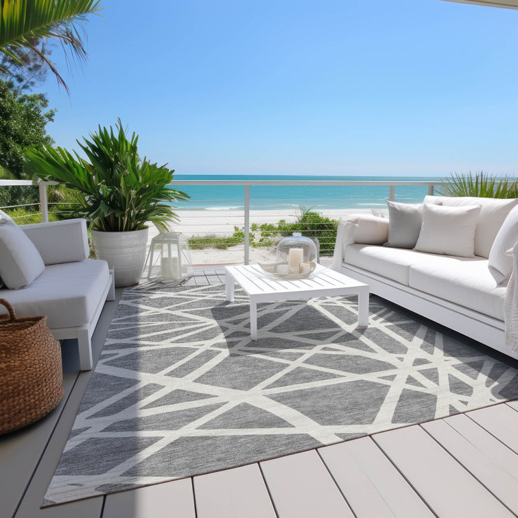 Machine Washable Indoor/Outdoor Chayden ACN1040 Rug