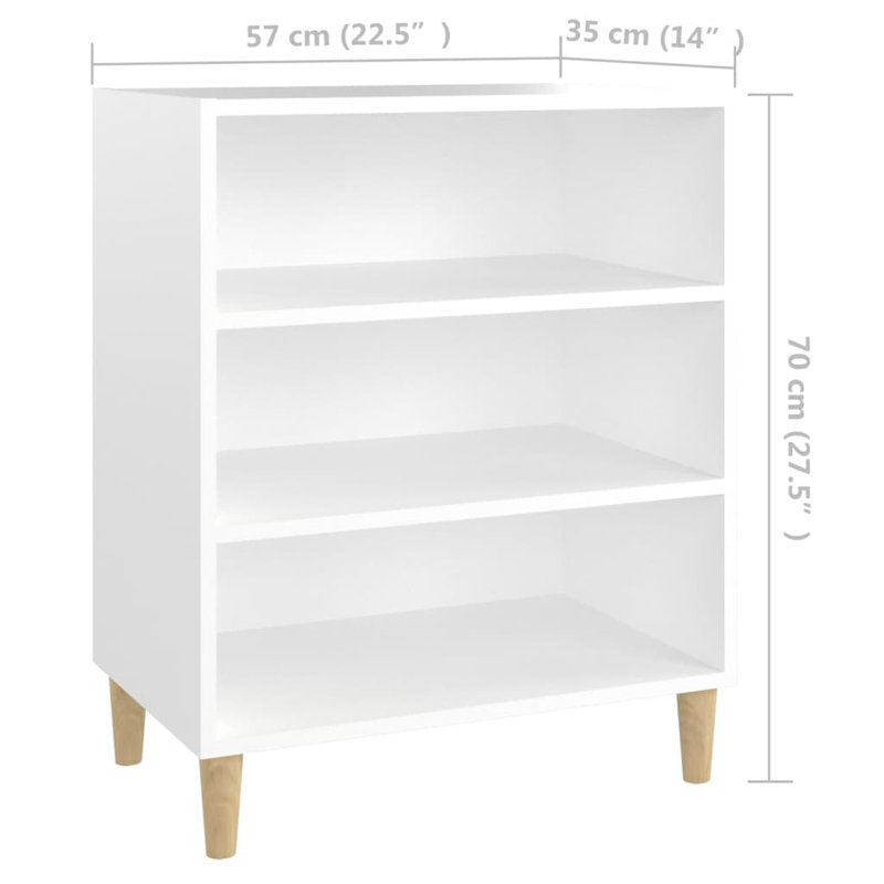 Skelmersdale 57cm Sideboard, White