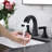 2-Handle Stainless Steel Bathroom Sink Faucet-111170929