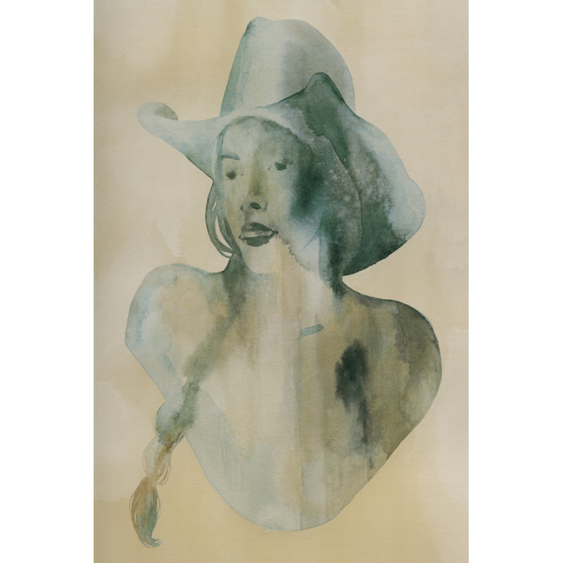 Teigan Queen Of The Rodeo II by Grace Popp - Wrapped Canvas Print, 46 cm H x 30 cm W