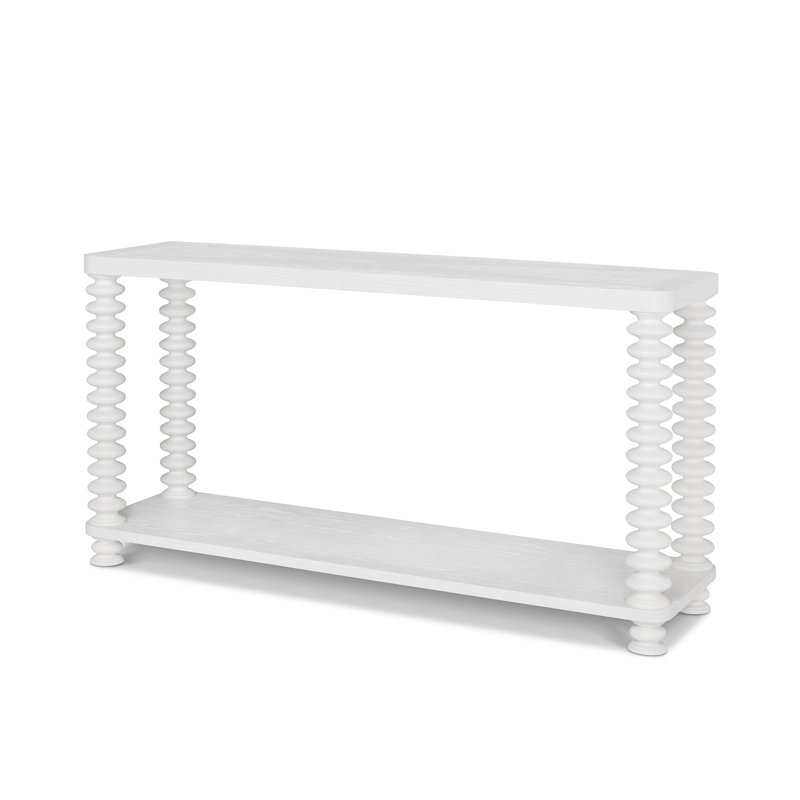 58'' W Console Table, Whitewash
