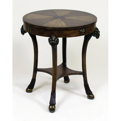Wood End Table