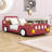 Twin Upholstered Platform Bed with Headboard-711602981