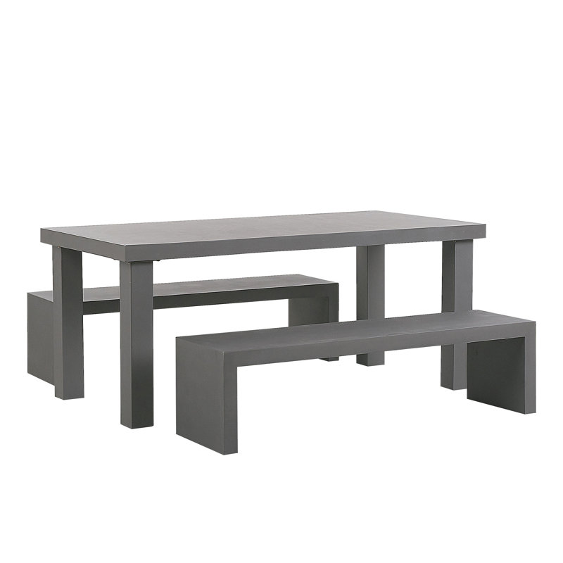 Ibsen 6 - Person Patio Dining Set with Rectangular Table , Cushions Included