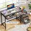 51''W Reversible Desk with Drawers-2079199040