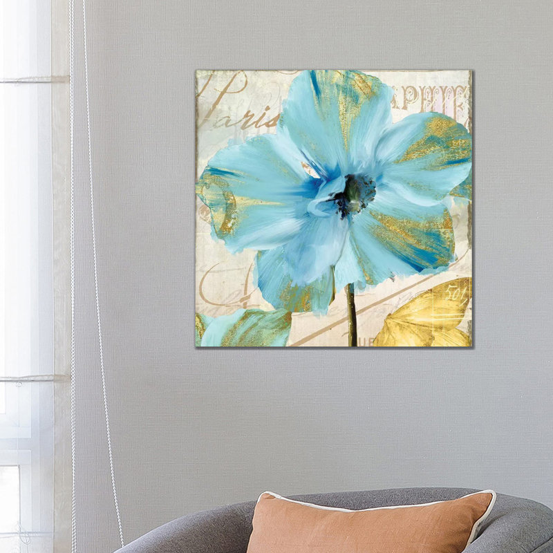Himalayan Poppy by Color Bakery - Wrapped Canvas Print