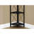 Modern 4 Tier Bookcase With Black Marble-Like Appearance For Office & Bedroom Decor Contemporary Marble Finish And