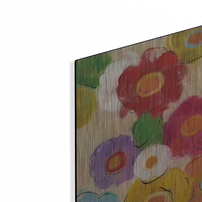 "Bouquet bohémien II" par Silvia Vassileva, H 24 po x l 24 po