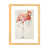Toile avec cadre en bois beige n'est pas disponible