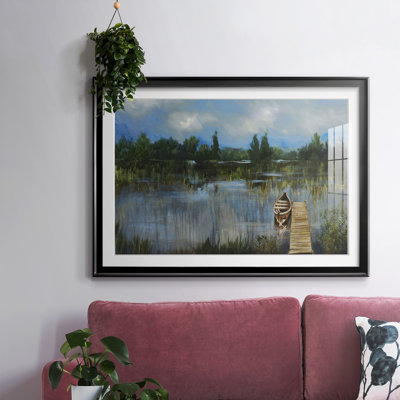 A Quiet Place, reproduction d'art encadrée