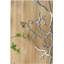 Ensemble de 2 sculptures murales en métal avec accents d'oiseaux 17 x 5,5 x 22 po