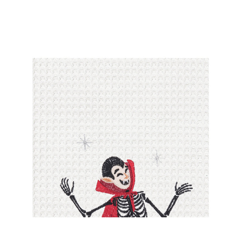 Tissage gaufré 100% coton vampire Dancing Halloween