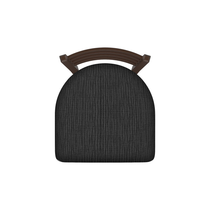 400 Jackie Chair, Bronze, Fabric-Graph Coal
